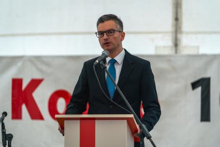 Minister za obrambo, slavnostni govornik Marjan Šarec